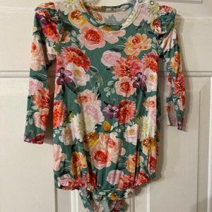 Posh Peanut Gabrielle LS Bubble Romper